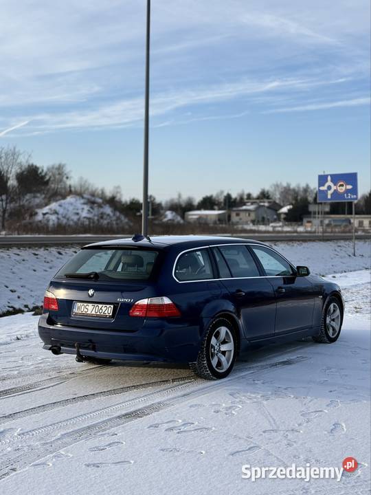 BMW E61 520i bezwypadkowa benzyna Seria 5 Warszawa