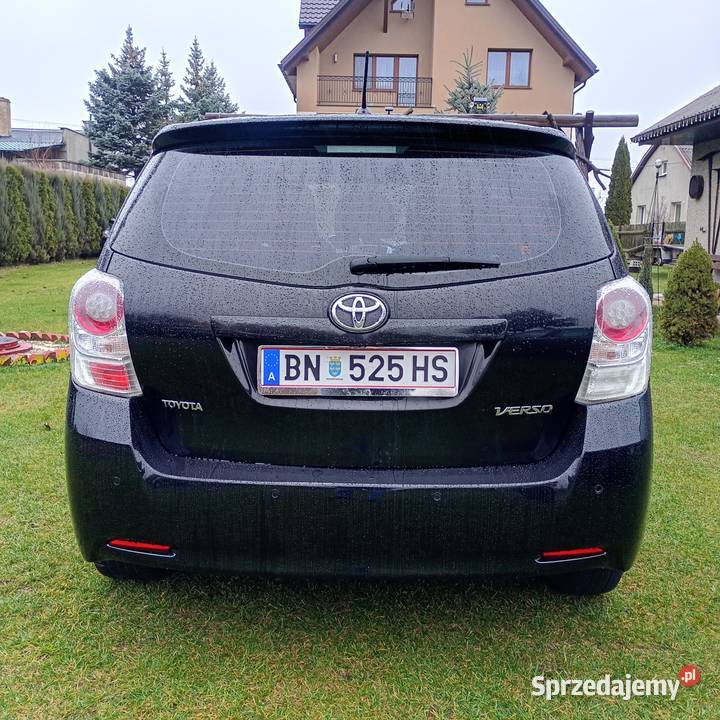 Toyota Verso 18 147 benzyna automat 7 osobowy wielofunkcyjna kierownica Radom