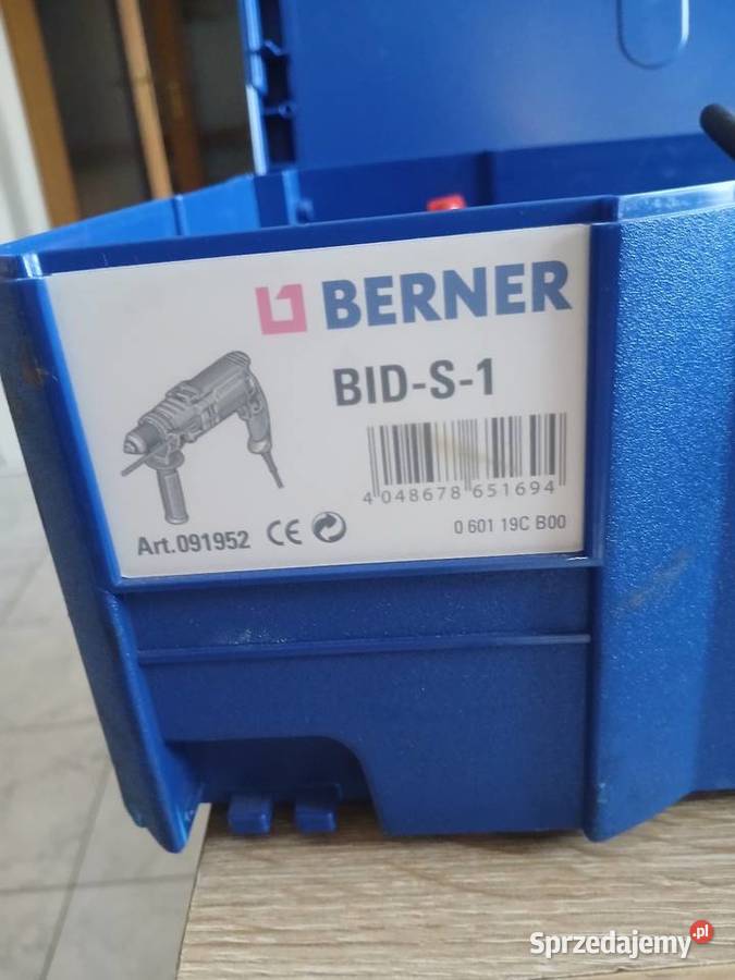 Wiertarka udarowa Berner BIDS1 1100W Łódź