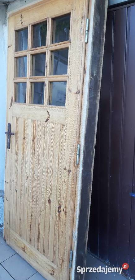 Drzwi drewniane 80 prawe Skierniewice