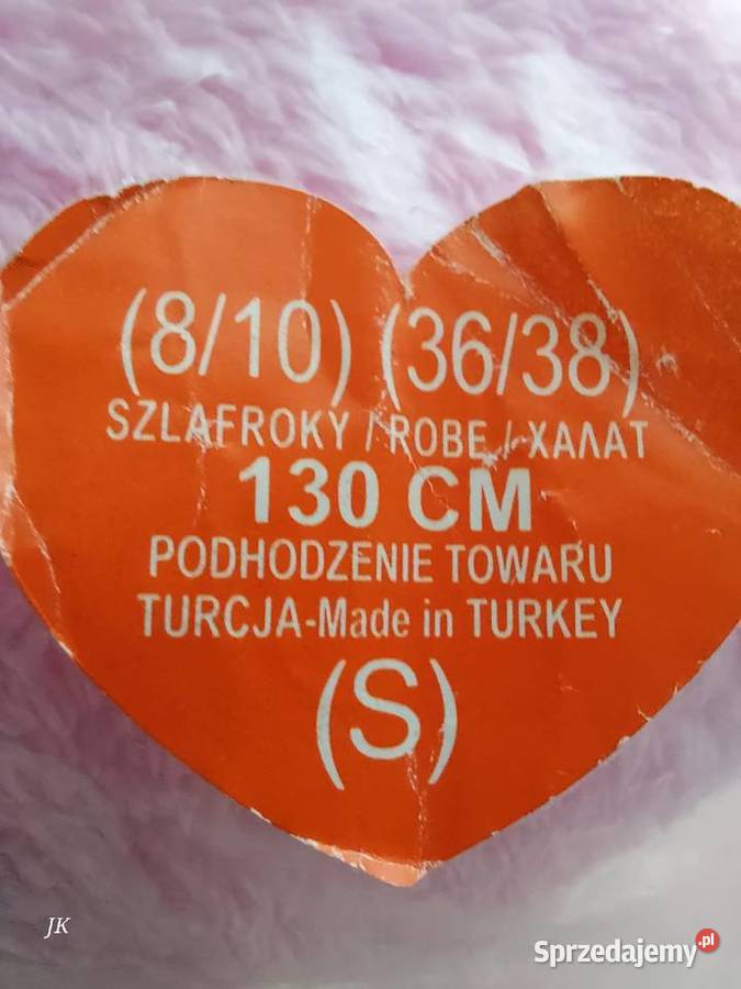 Szlafrok damski SM różowy Warszawa