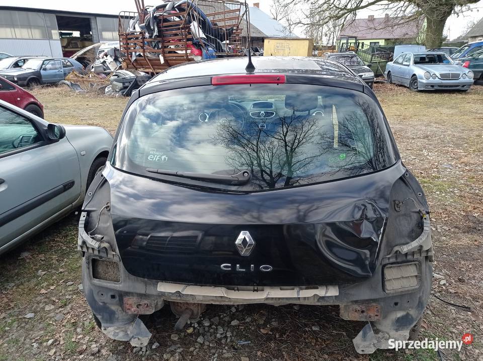 Renault Clio III 11 55 kW 2010 r dawca części Szklarka Myślniewska