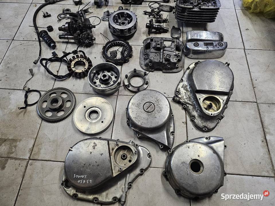 Suzuki LS 650 savage silnik części wał głowica Jelenia Góra