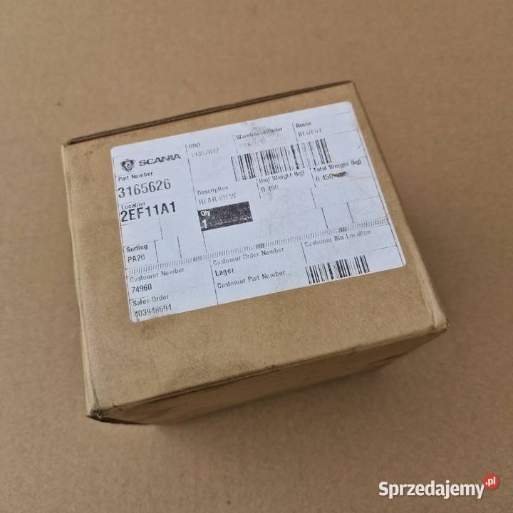 SCANIA KAMERA SMART DASH ORYGINAŁ NOWA 3165620 Bieleń