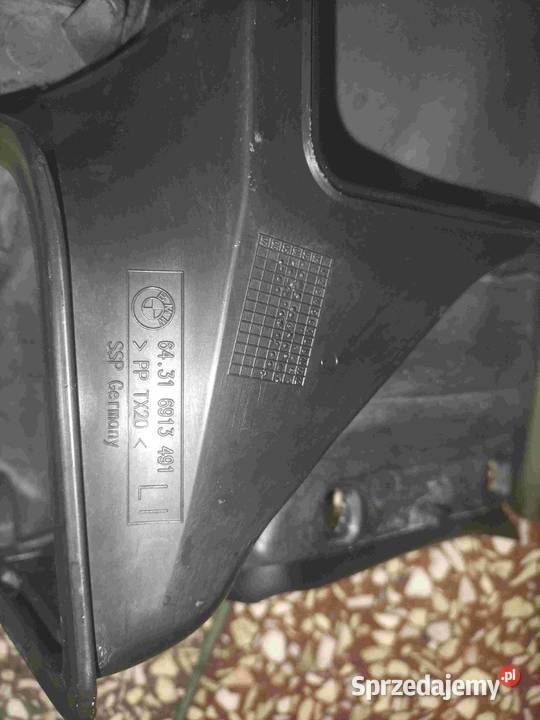 Kanał powietrza oczyszczonego BMW E60 E61 E63 Poręba