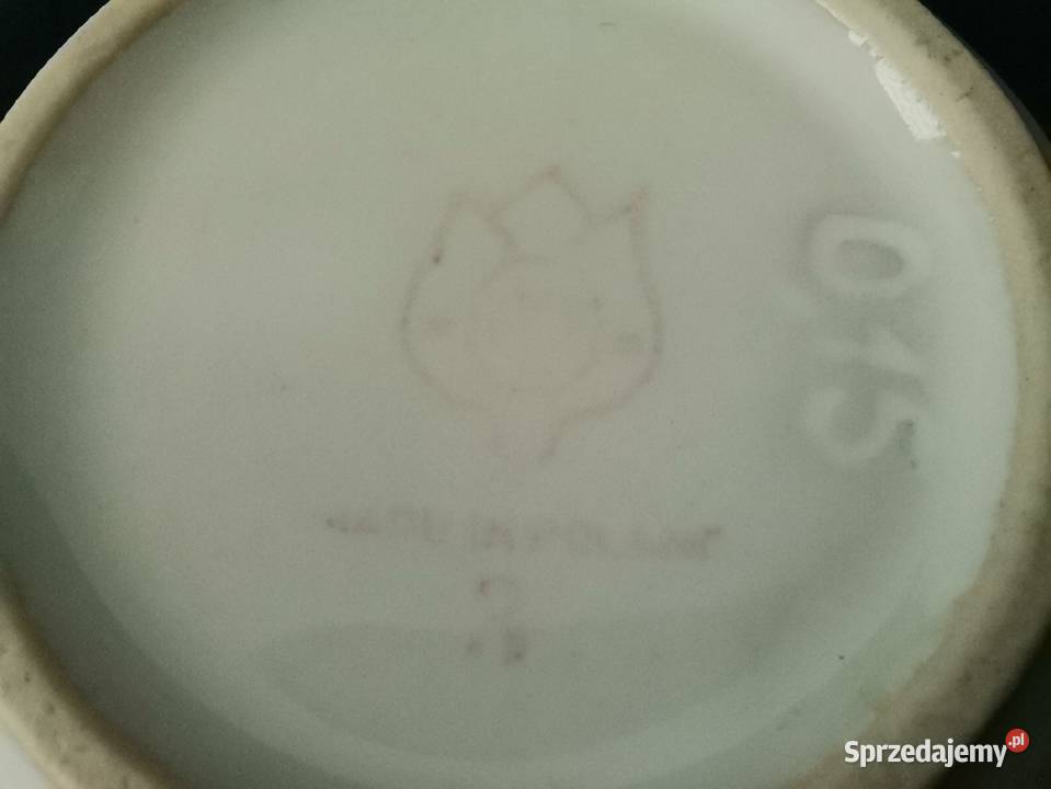 Stara bajkowa filiżanka kubek porcelit Pruszków śląskie