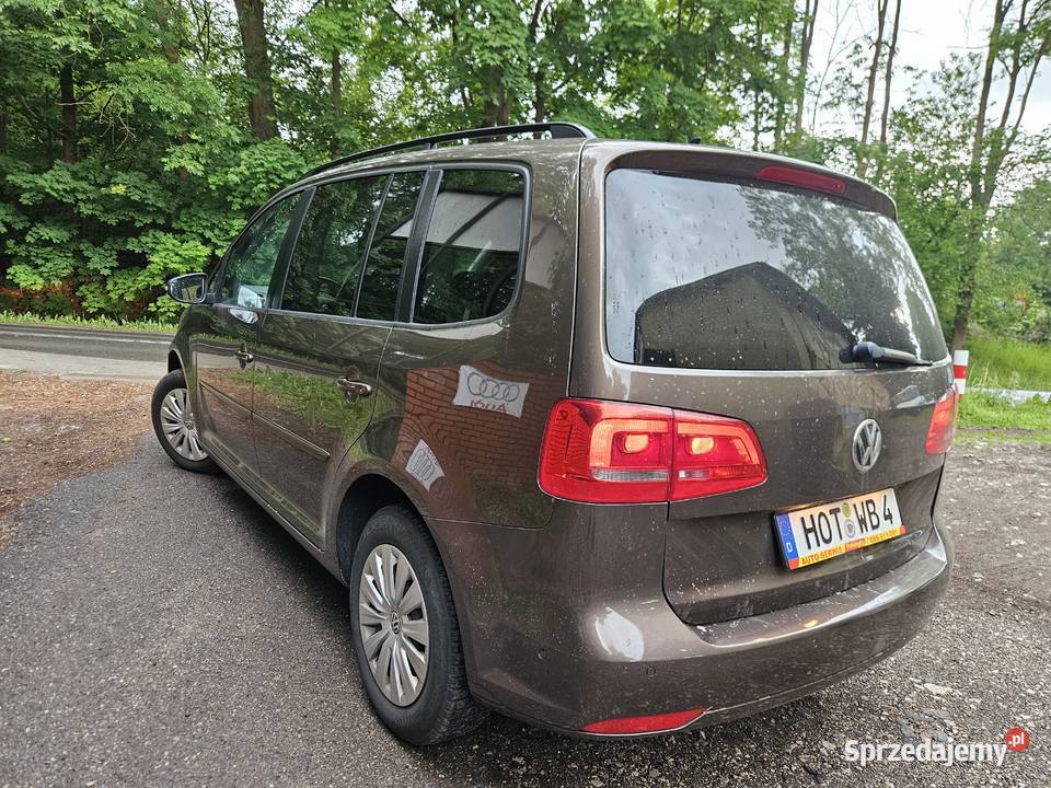 Vw Touran 16 TDI Automat DSG 2012r Rok produkcji 2012