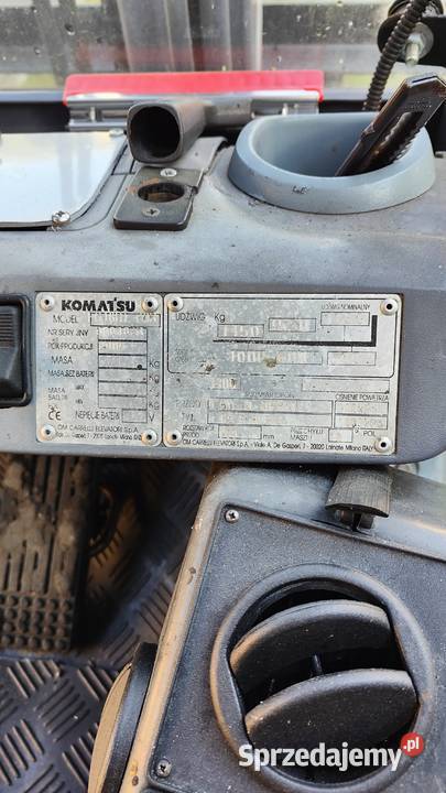 Wózek widłowy Komatsu FG18HT20R Lubycza Królewska