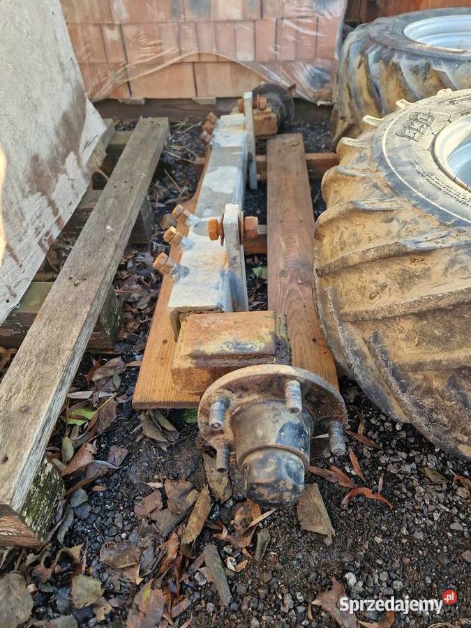 oś ośka koła opryskiwacz sadowniczy przyczepa Do opryskiwaczy