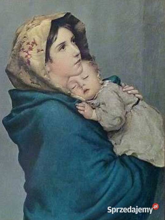 Płaskorzeźba Madonna z Dzieciątkiem Matka Boża z Warszawa sprzedam