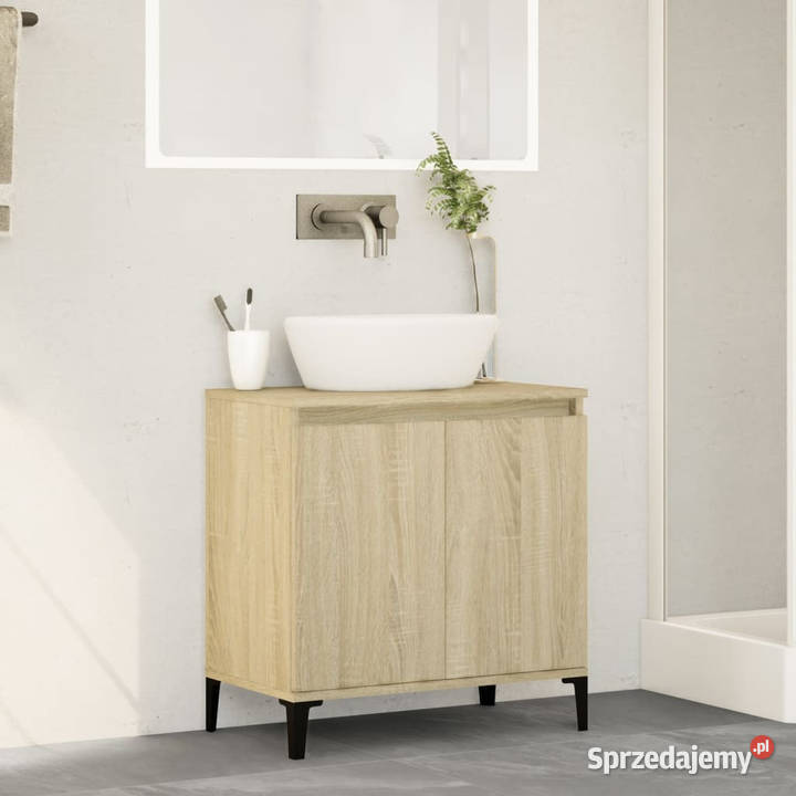 Szafka pod umywalkę dąb sonoma 58x33x60 WM847408 Warszawa
