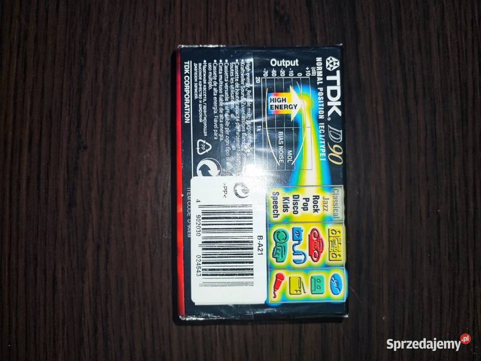 NNowy 2 PACK Kaseta magnetofonowa TDK IECITYPE I Żagań