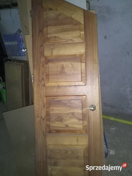 Drzwi drewniane skośne Olimpów