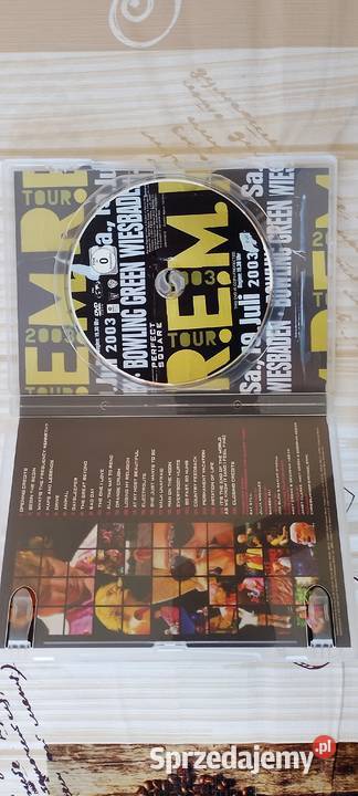 Prawdziwa gratka fanów REM Koncertowe DVD pop kujawsko-pomorskie Wąbrzeźno