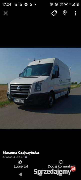 Sprzedam Volkswagen Crafter Volkswagen Kalisz