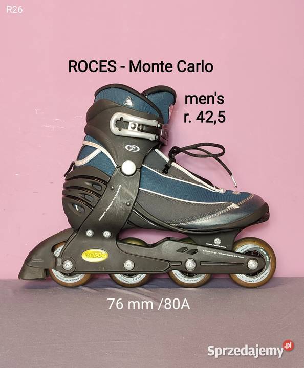 Rolki ROCES Monte Carlo Biomex męskie r 425 R26 Jasień