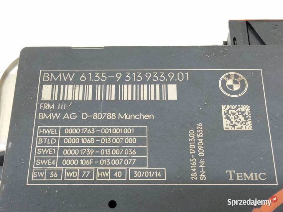 MODUŁ 9313933 Bmw Seria 6 III 20122018 F06 Gran osobowe świętokrzyskie