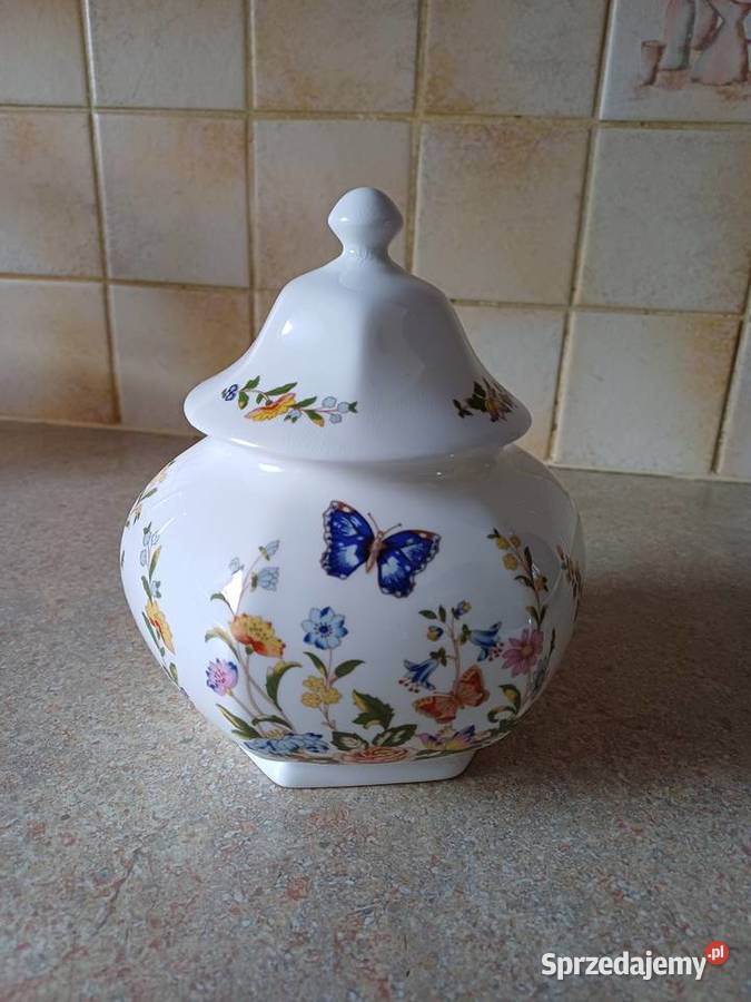vintage pojemnik Aynsley Porcelana i szkło Nowy Targ
