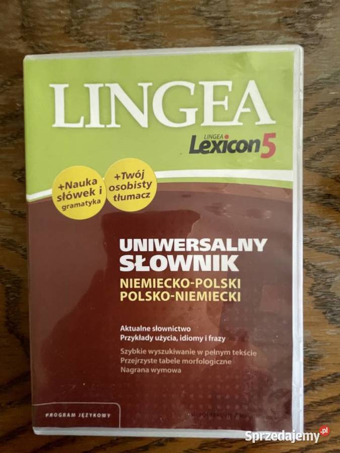 Lingea płyta CD ze słownikiem języka Gliwice sprzedam