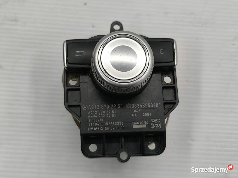 PANEL STEROWNIA POKRĘTŁO MERCEDES EKLASA W212 wielkopolskie