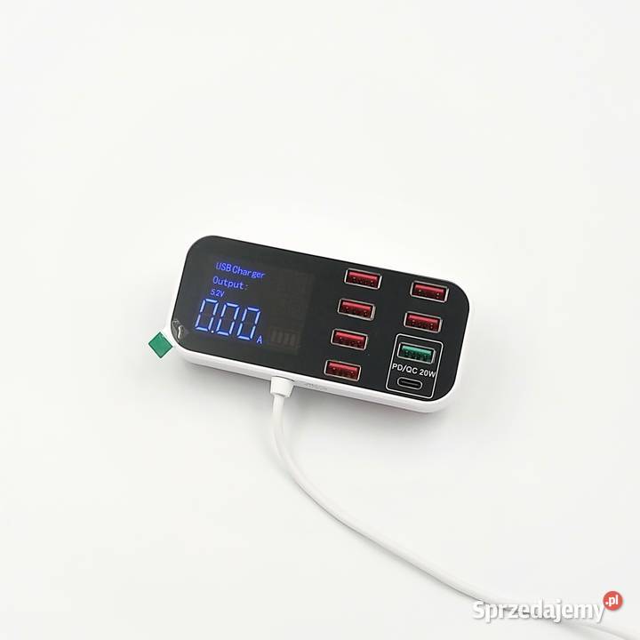 Ładowarka USB C 40W stacjia naścienna ASOMTECH Zawiercie sprzedam