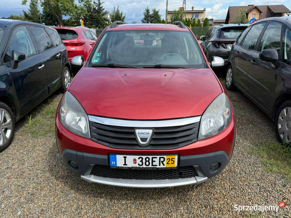 Dacia Sandero Stepway klima gwarancja bordowy wielkopolskie Zbąszyń