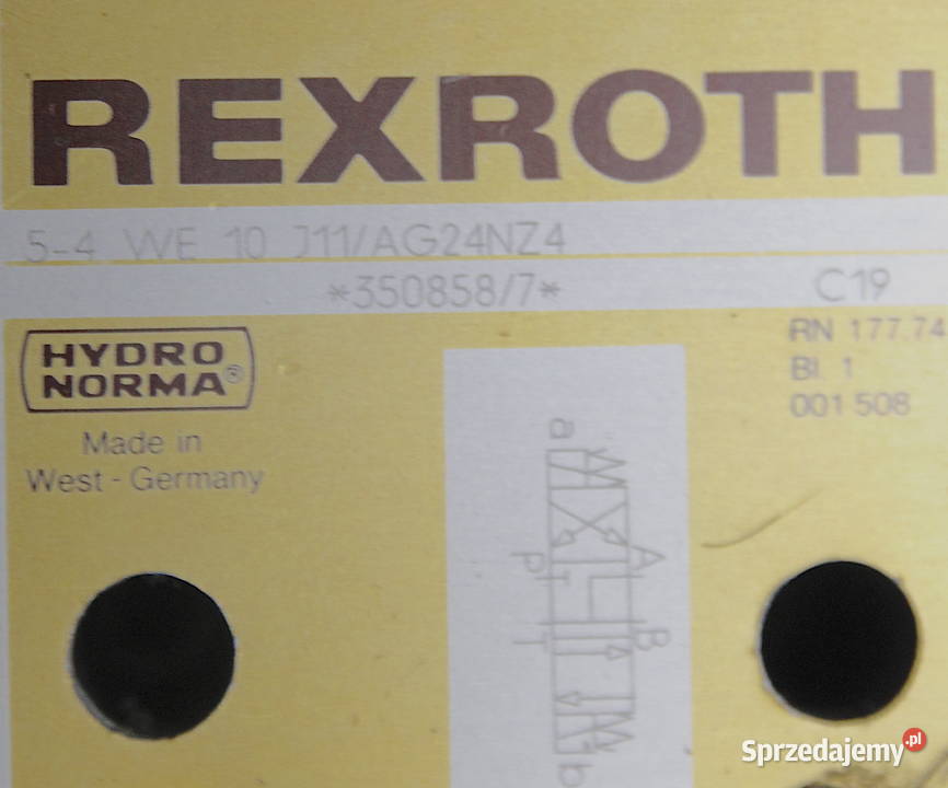 Rexroth 54 WE 10 J11AG24NZ4 mazowieckie Otwock