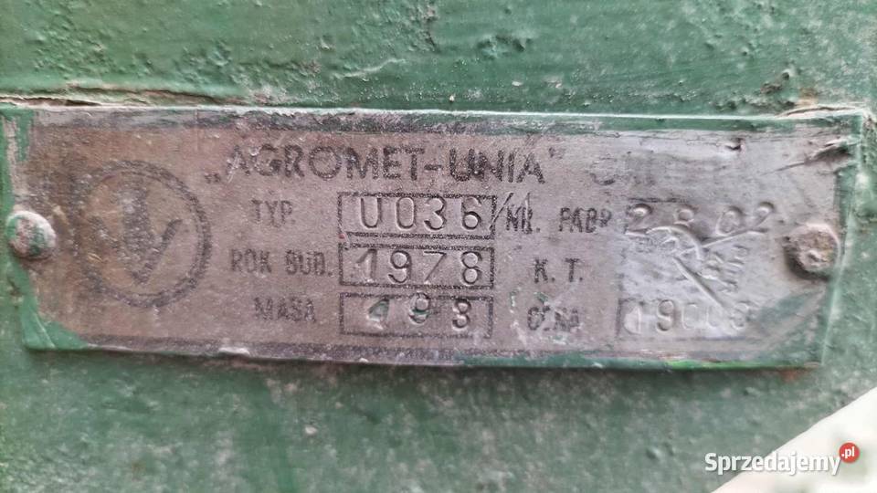 Plug 3 skibowy AgrometUnia nieuszkodzony