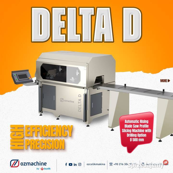 Piła do plasterkowania automatyczna 500mm DELTA Obodowo