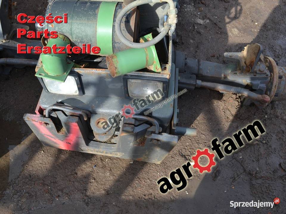 Fendt 311 LSA części skrzynia biegów zwolnica Byków