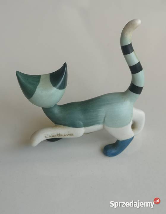 Figurka porcelanowa kot Goebel vintage Toruń