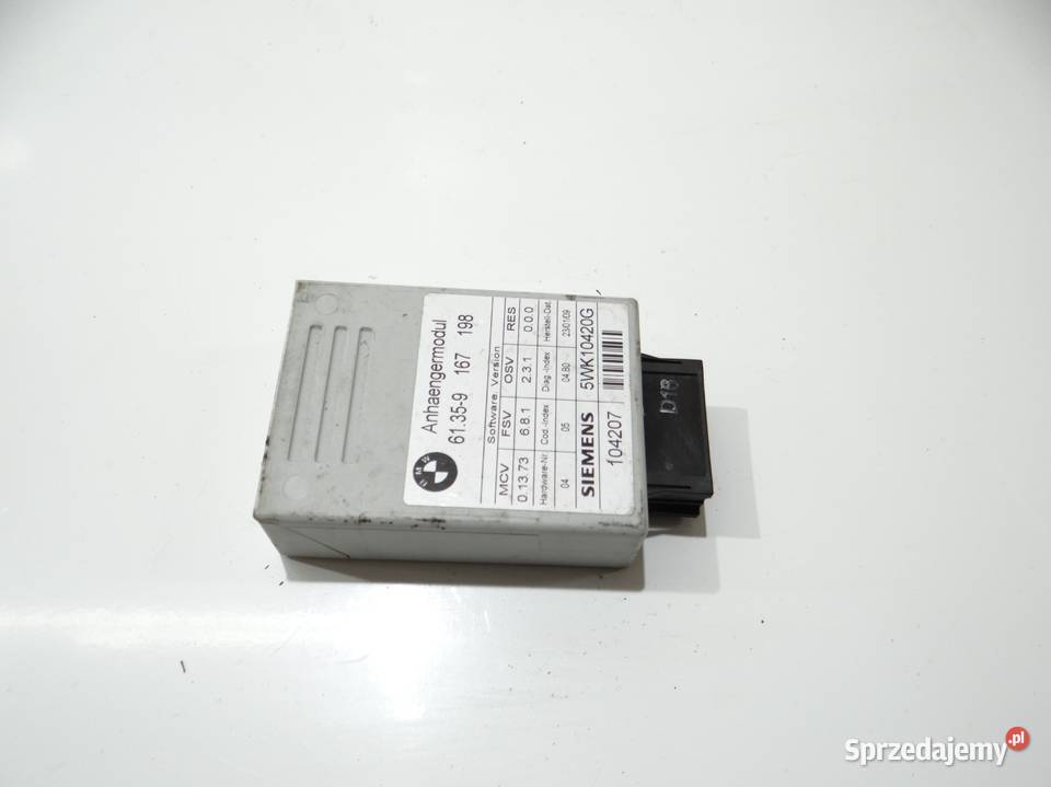 MODUŁ STEROWNIK HAKA BMW E87 9167198 Strzyżewice