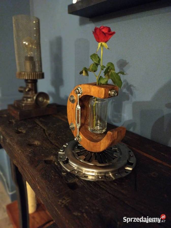Industrialny wazonik loft vintage retro prezent Tuszyn