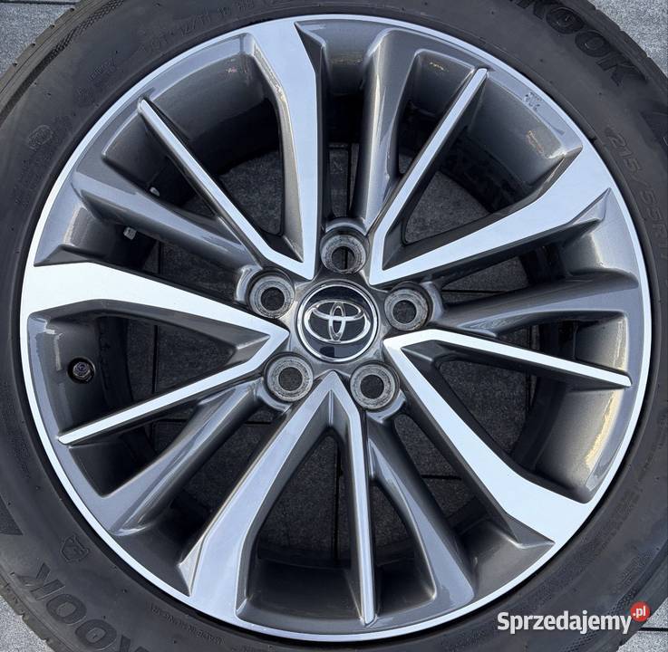 Komplet Kół Felg aluminiowych Toyota OE 70 x 17 Samochodowe lubuskie Drezdenko sprzedam