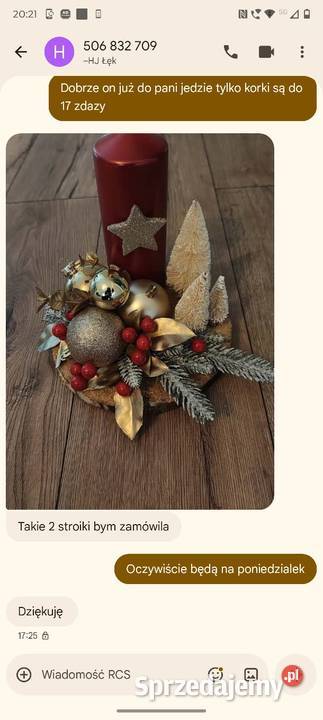 Ozdoby swiateczne ręcznie robione Bydgoszcz