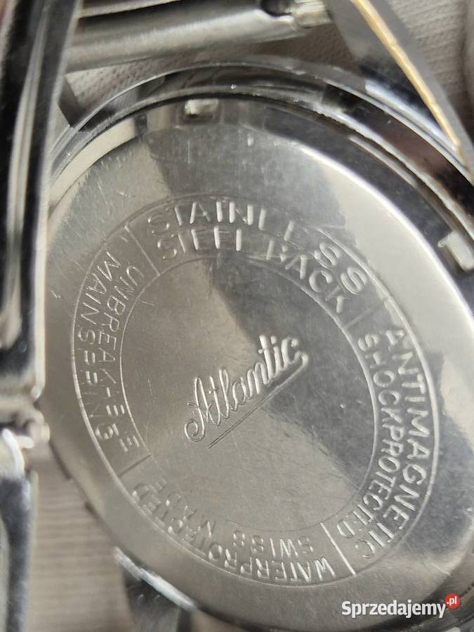 Męski rzadki zegarek Atlantic Wordmaster Super Chorzów sprzedam