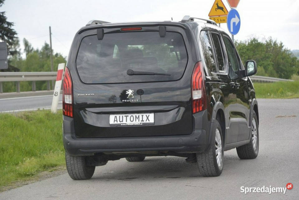 Peugeot RIFTER 15BlueHDI nawigacja Android Auto komputer pokładowy Sędziszów Małopolski