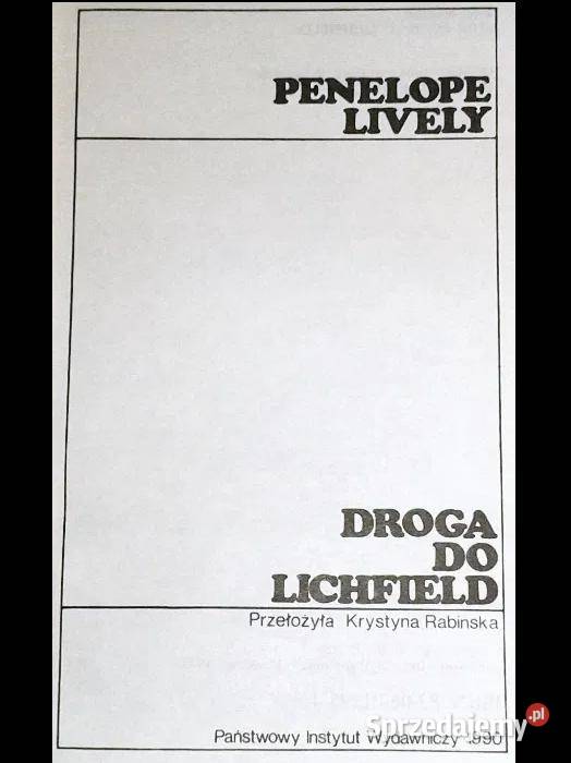 Droga do Lichfield Penelope Lively Chełm