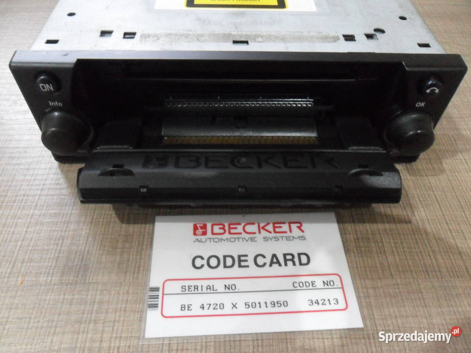 BECKER TRAFFIC PRO BE4730IDEALNYKULTOWY MODEL Świdnica