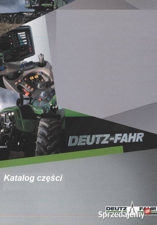 Katalog części Deutz Fahr napraw ciagnik kombajn sprzedam