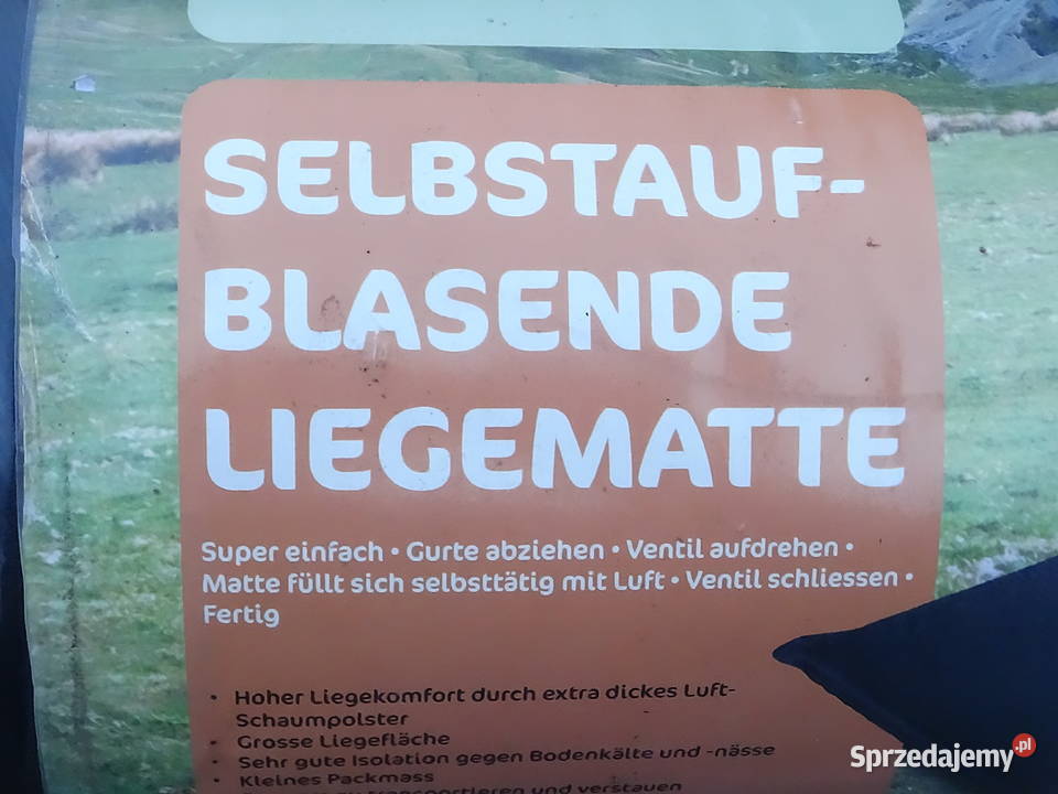 Samopompująca Mata Na Camping Adventuridge Biłgoraj