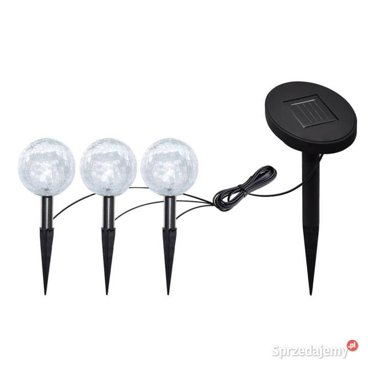 Lampy ogrodowe LED 6 z panelami solarnymi i mazowieckie Warszawa