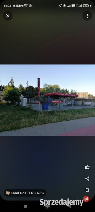 Dzień do sprzedania myjnia bezdotykowa lubelskie Lublin sprzedam