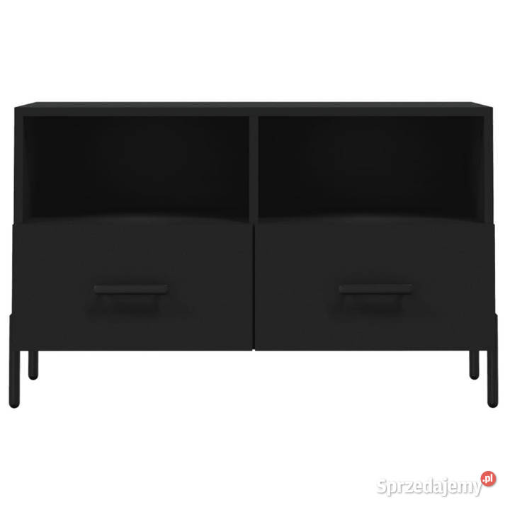 Szafka pod TV czarna 80x36x50 materiał mazowieckie Warszawa