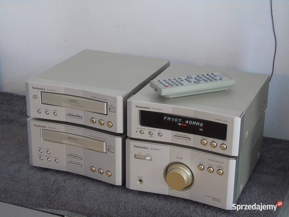 Wieża Technics SEHD310 pilot sprawna WYSYŁKA Jasło