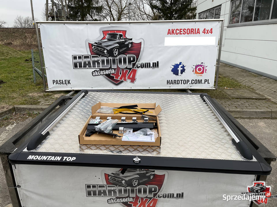 Pokrywa Klapa Aluminiowa Zabudowa Hardtop paki Pasłęk