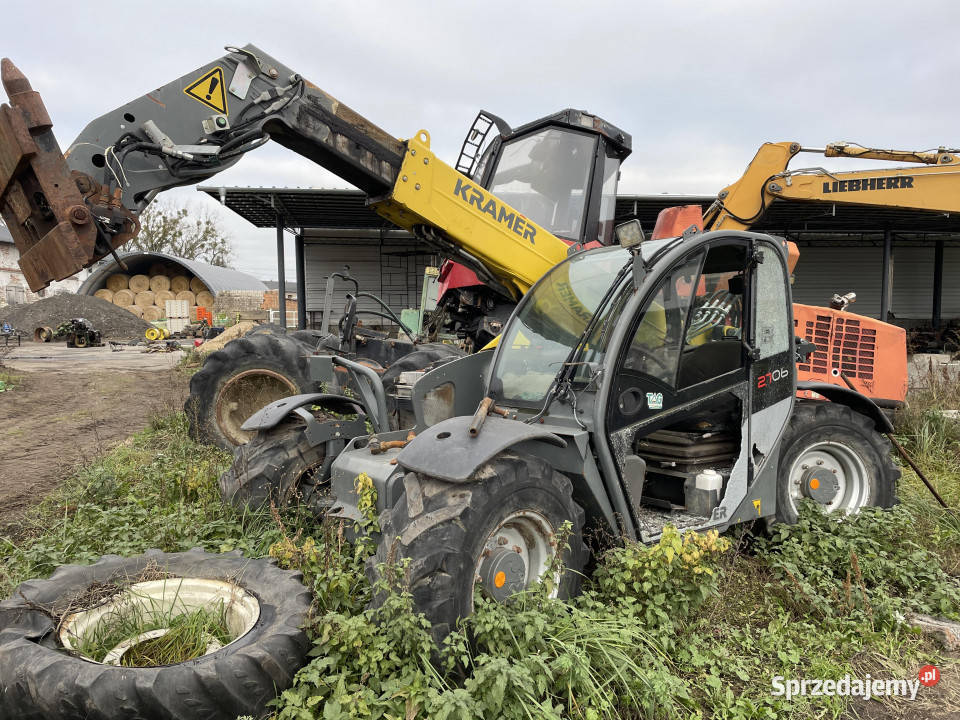 Kramer 2706 ładowarka części zwolnica zwrotnica Pozostałe Jastrzębniki