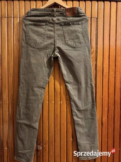 Jeansy męskie 3232 Carry khaki bawełna ze Częstochowa