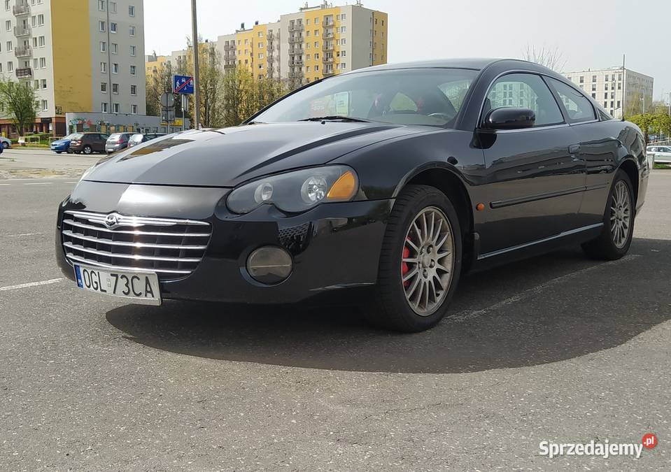 Chrysler Sebring Coupe Limited Edition 2004 30 welurowa tapicerka śląskie