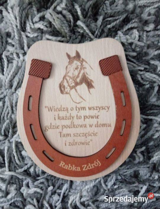 Tabliczka Podkowa z sentencją cytatem